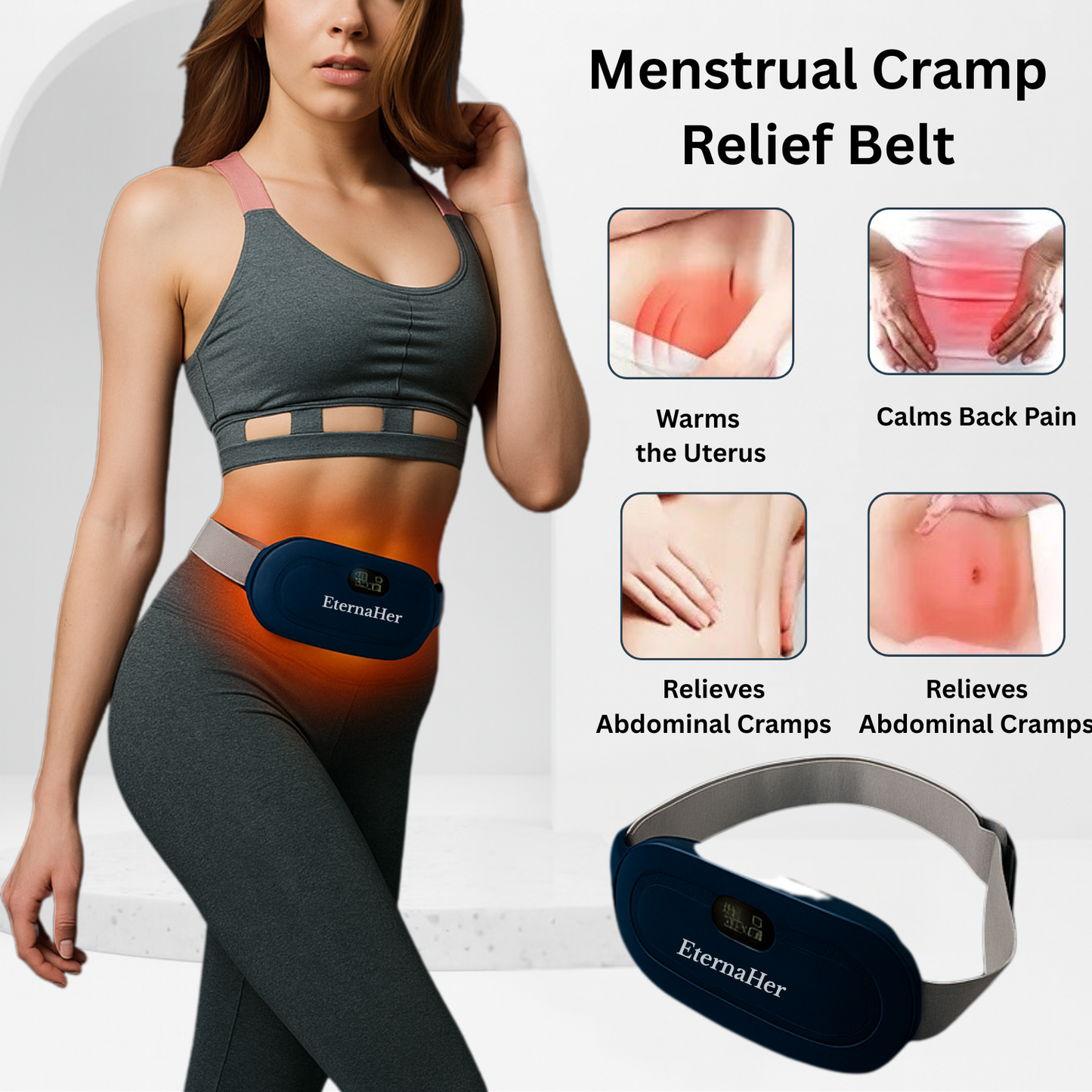 Menstrual Cramp Relief Heat Belt