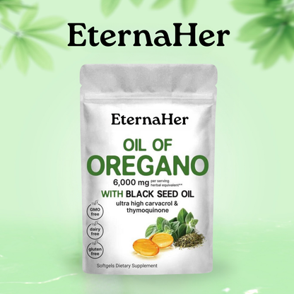 Oregano Oil with Black Seed Oil - 60 softgels