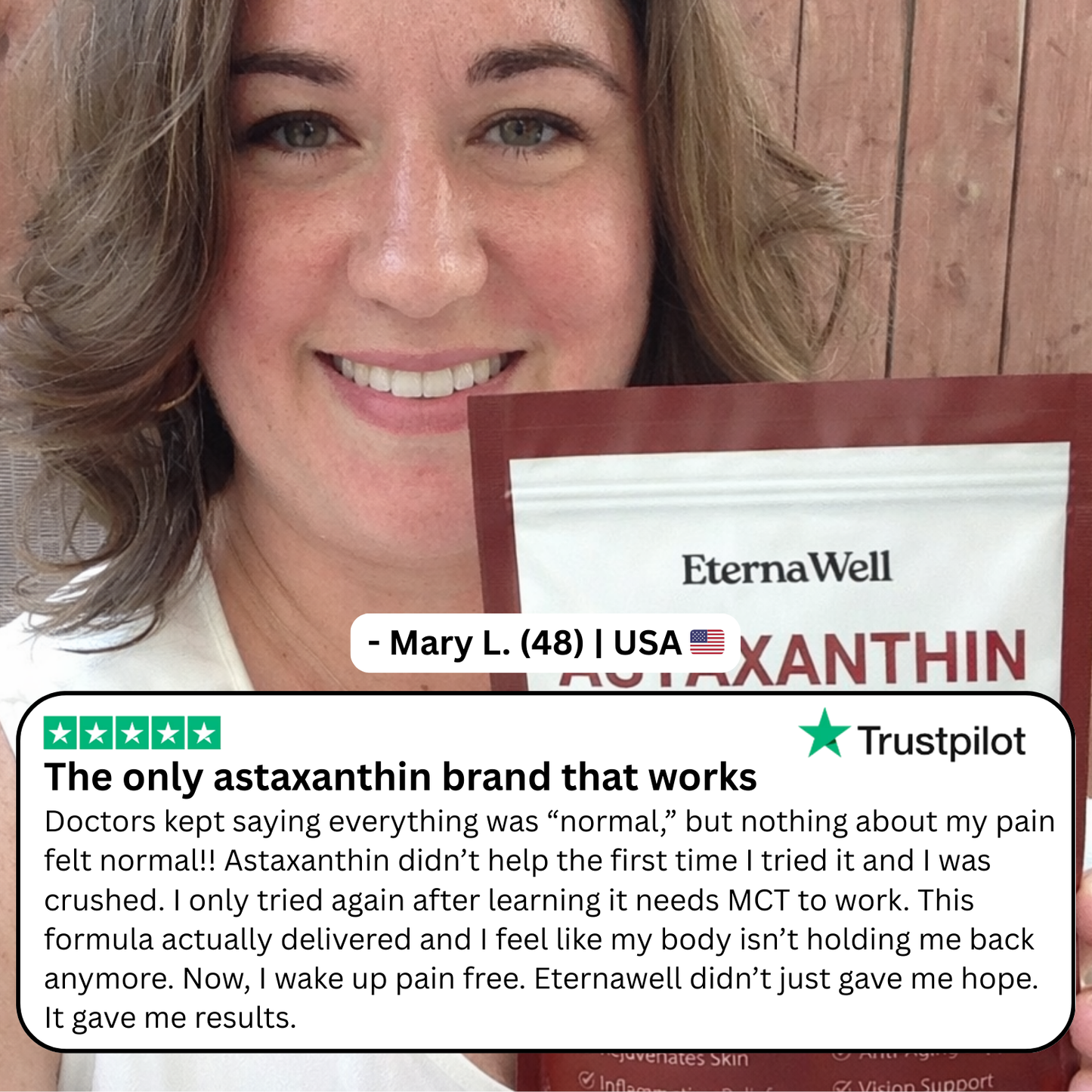 Astaxanthin with MCT Oil for Inflammation Relief