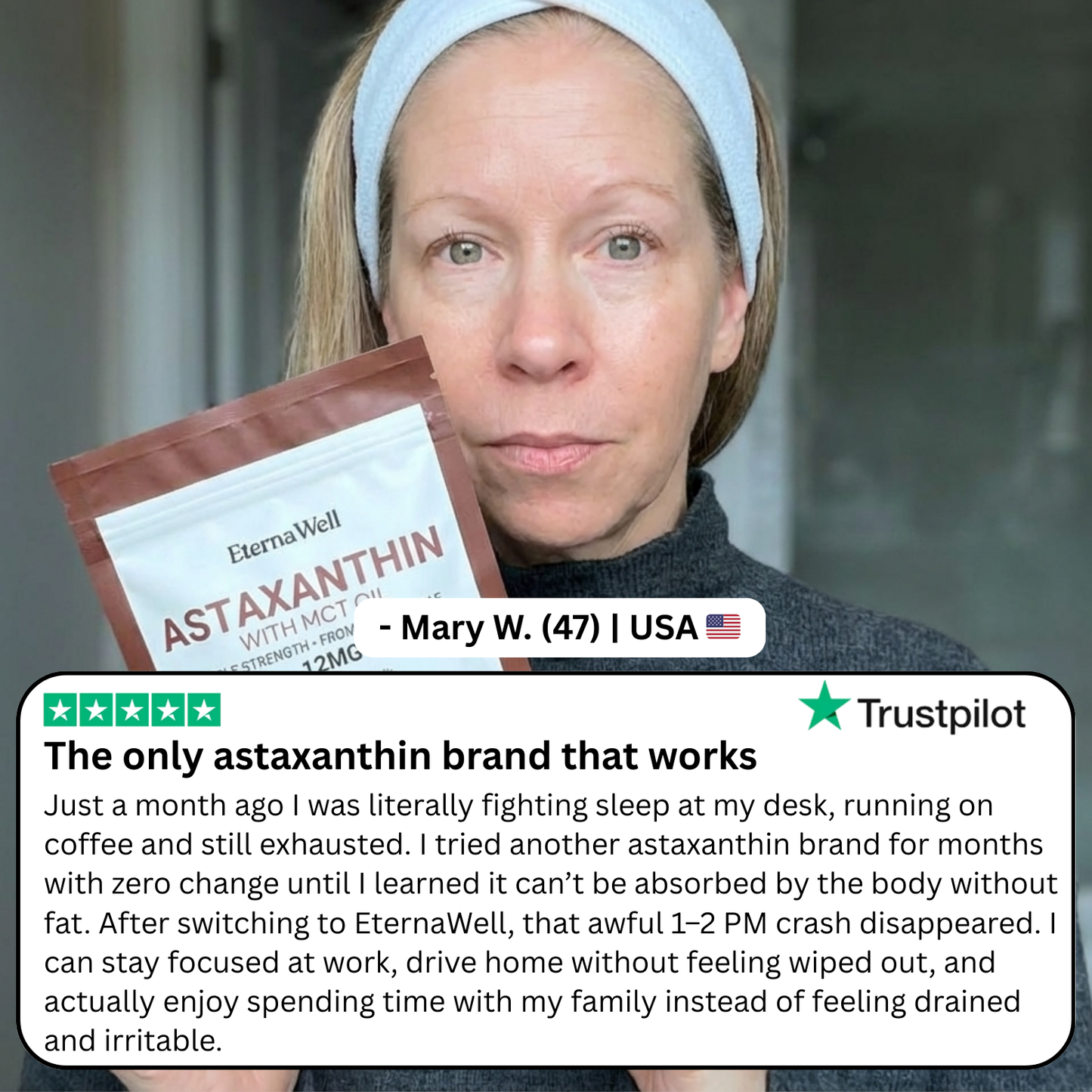 Astaxanthin with MCT Oil for Daily Energy