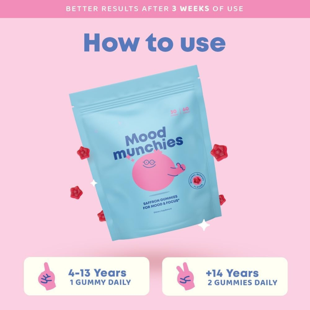 Saffron Mood & Focus Gummies