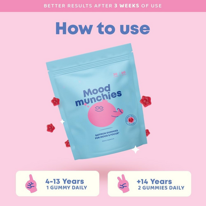 Saffron Mood & Focus Gummies