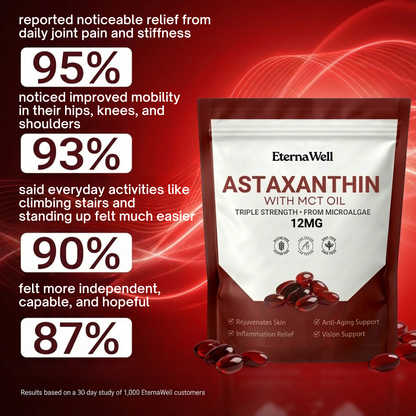 Astaxanthin with MCT Oil for Inflammation Relief