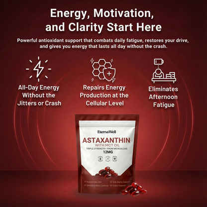 Astaxanthin with MCT Oil for Daily Energy