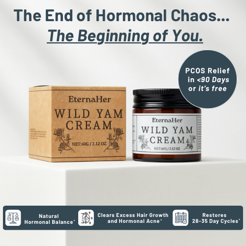 Wild Yam Cream for PCOS Relief