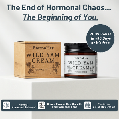 Wild Yam Cream for PCOS Relief