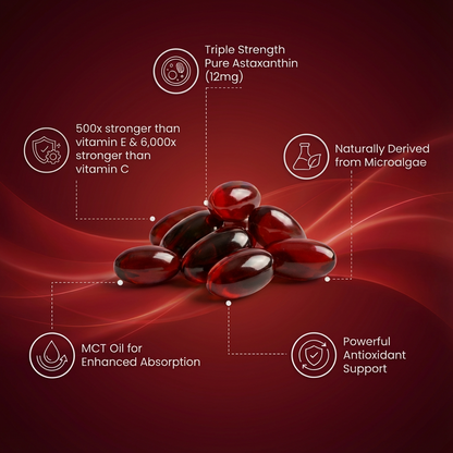 Astaxanthin with MCT Oil (120 softgels)