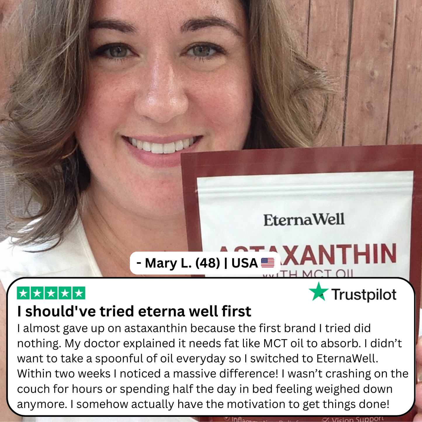 Astaxanthin with MCT Oil for Daily Energy