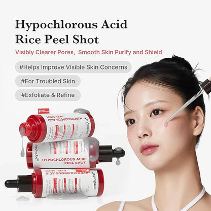 Hypochlorous Acid Peel Shot Duo For Face & Body | Early Access Black Friday Sale