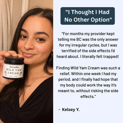 Wild Yam Cream for PCOS Relief