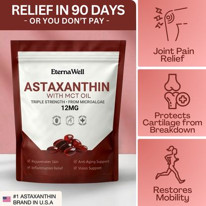 Astaxanthin with MCT Oil for Inflammation Relief