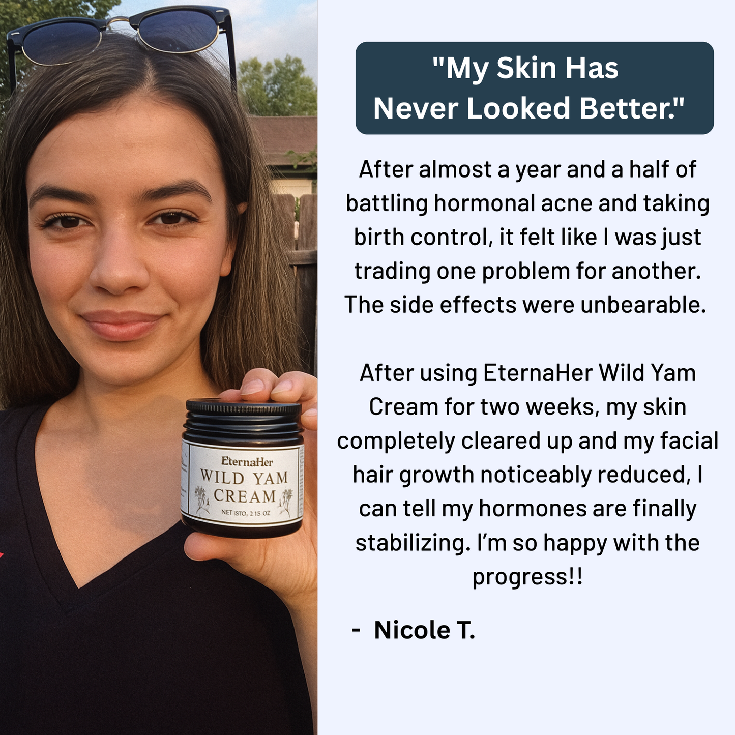 Wild Yam Cream for PCOS Relief